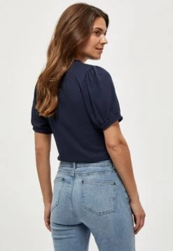 Minus Johanna- T-Shirt Basic - Dark Blue -Korting Dameskleding 0a9ff5baa8184c15a502e5847ae55d13