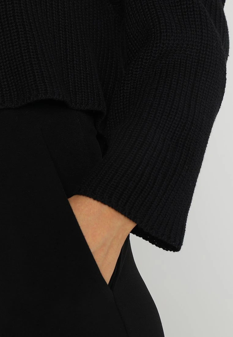 Even&Odd Cropped Jumper - Trui - Black 6 Even&Odd Cropped Jumper - Trui - Black - Afbeelding 6