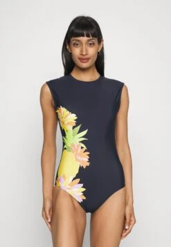 Seafolly Summer Salt Cap Sleeve One Piece - Badpak - Black