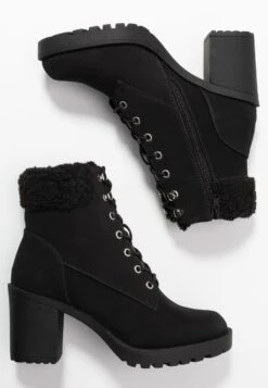 Anna Field Winter Boot - Enkellaarsjes Met Plateauzool - Black 10 Anna Field Winter Boot - Enkellaarsjes Met Plateauzool - Black -Korting Dameskleding 155f8fed223d4582b636130f8e4a2046
