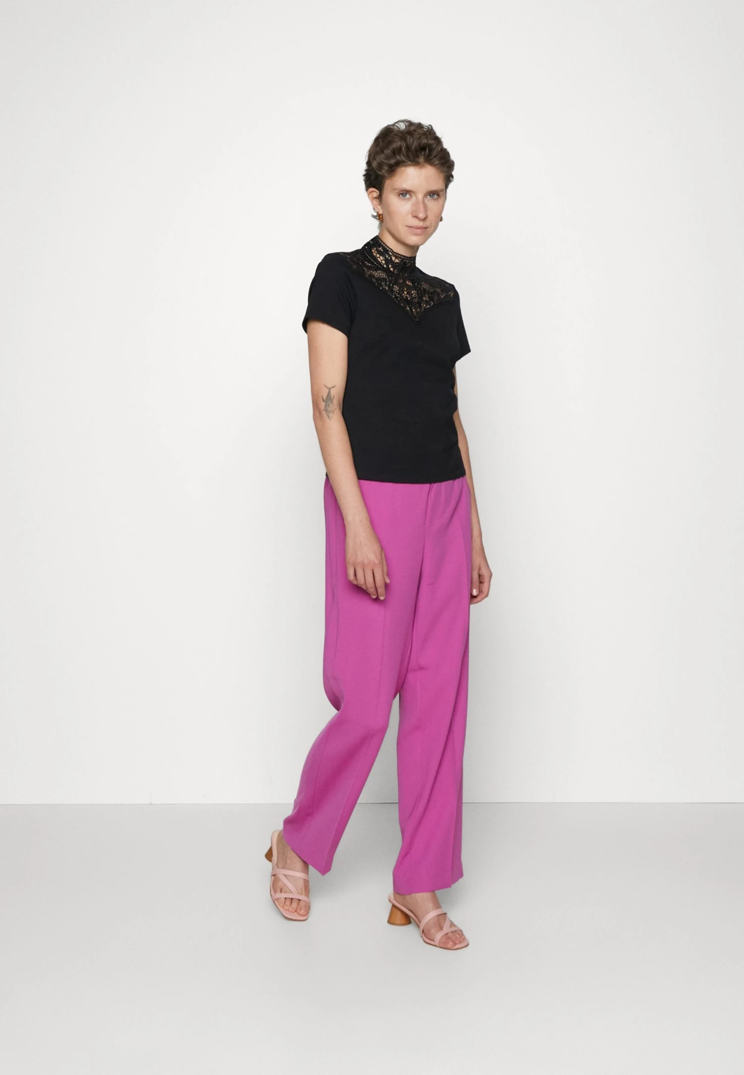 Mos Mosh Leia Pant - Broek - Vivid Viola 5 Mos Mosh Leia Pant - Broek - Vivid Viola - Afbeelding 5