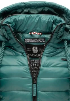 Navahoo Lulana - Jas - Petrol Melange -Korting Dameskleding 27775143c08946a6a428fe7e86ebf201