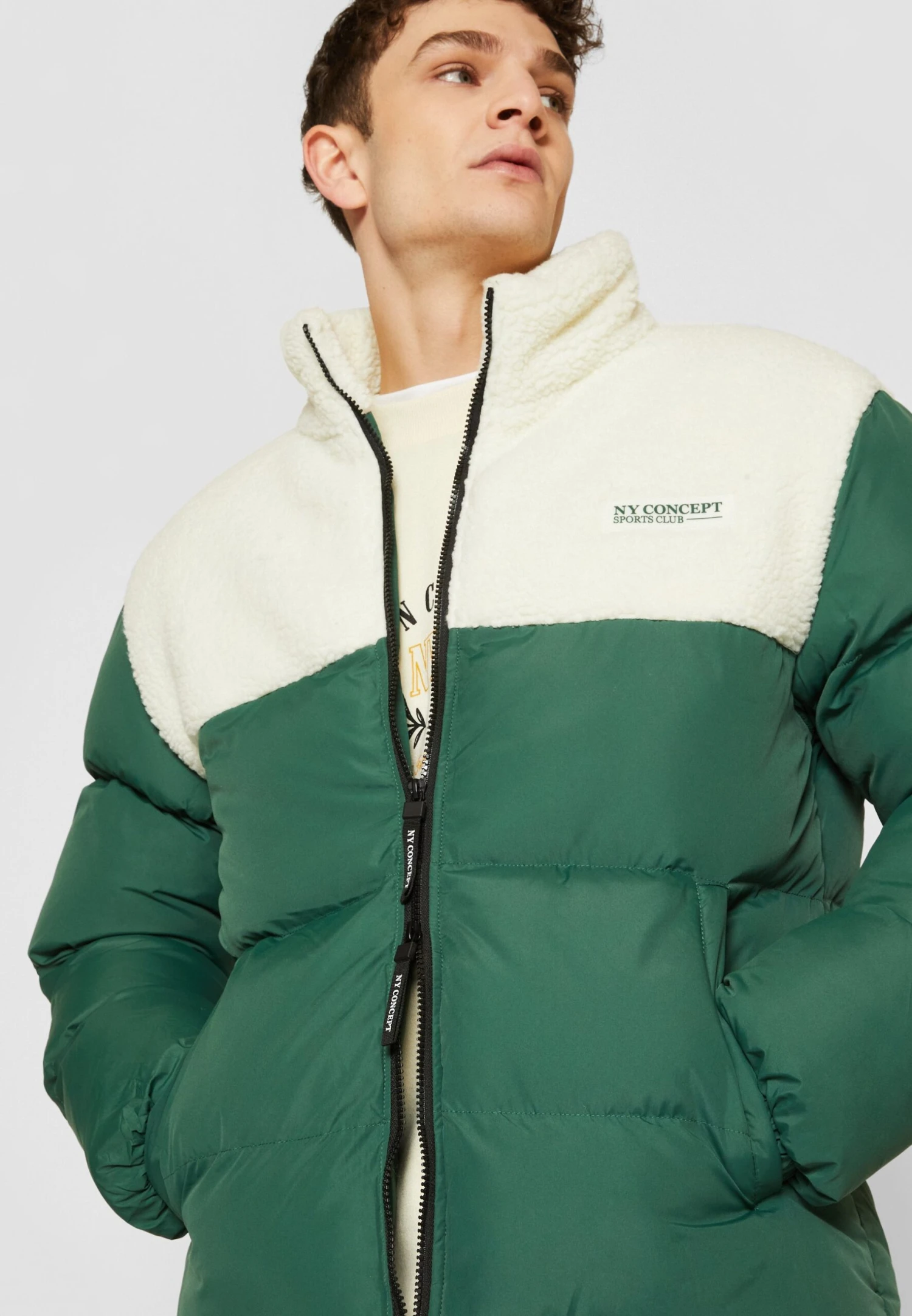 Aspen Bubble Jacket Unisex - Winterjas - Dkgreen 5 Aspen Bubble Jacket Unisex - Winterjas - Dkgreen - Afbeelding 5