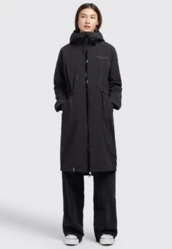 Khujo Marnia - Regenjas - Schwarz -Korting Dameskleding 2cae96c44f5d429c8d26bcce7c61edbf