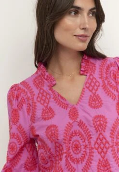Culture Cutia - Blouse - Fuchsia Pink -Korting Dameskleding 311d1490a66c42848a2dc752c40f7c69