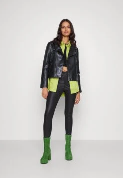 Mos Mosh Cami Leather Jacket - Leren Jas - Black 6 Mos Mosh Cami Leather Jacket - Leren Jas - Black -Korting Dameskleding 3f01309c4874438c95d04096f8aed522