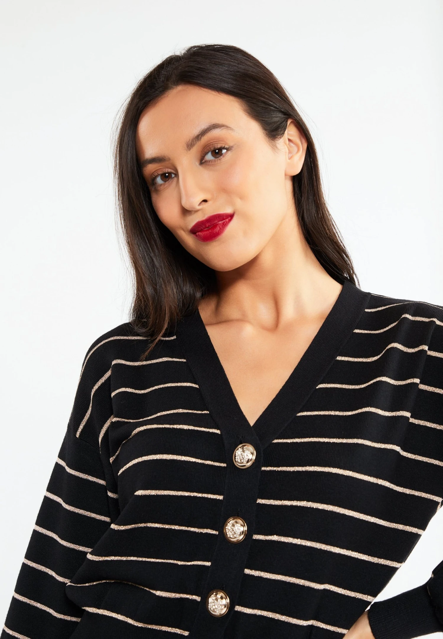 Faina Vest - Schwarz 4 Faina Vest - Schwarz - Afbeelding 4