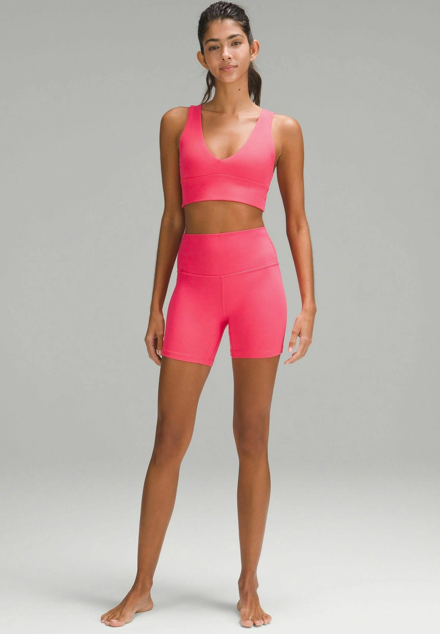 Lululemon Align™ V-Neck A/B - Sport-Bh Met Medium Support - Lip Gloss 2 Lululemon Align™ V-Neck A/B - Sport-Bh Met Medium Support - Lip Gloss - Afbeelding 2