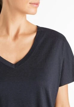 HANRO Laura - Nachtjapon - Midnight -Korting Dameskleding 47e9bc2a264f44a48a6bb6016c9c1bd5