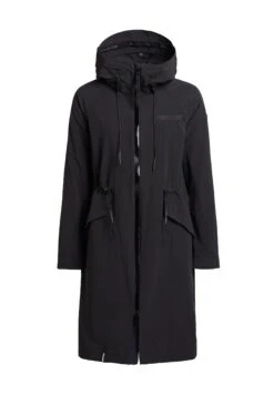 Khujo Marnia - Regenjas - Schwarz -Korting Dameskleding 4926f3821e774d7ea3063823d8f39c2c