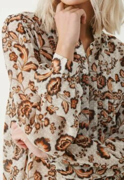 Part Two Viktorine - Overhemdblouse - Koi Japanese Flower Print 9 Part Two Viktorine - Overhemdblouse - Koi Japanese Flower Print -Korting Dameskleding 4cc6857efc2c4303a4486d4b463def71