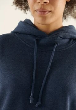 Anna Field Hoodie - Dark Blue/Mottled Blue -Korting Dameskleding 5152f28274844fa280636e02c4cd6f3e