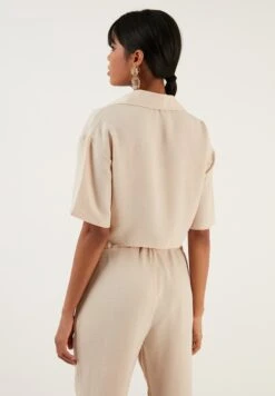LELA Regular Fit - Overhemdblouse - Stone -Korting Dameskleding 5446cfcaf85c40fc8c463e072025e79f