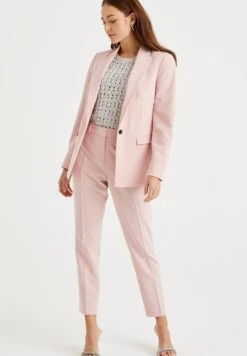 WE FASHION Nauwsluitende - Marly - Blazer - Pink -Korting Dameskleding 550be27b7a2849188c8a235974a6ba01