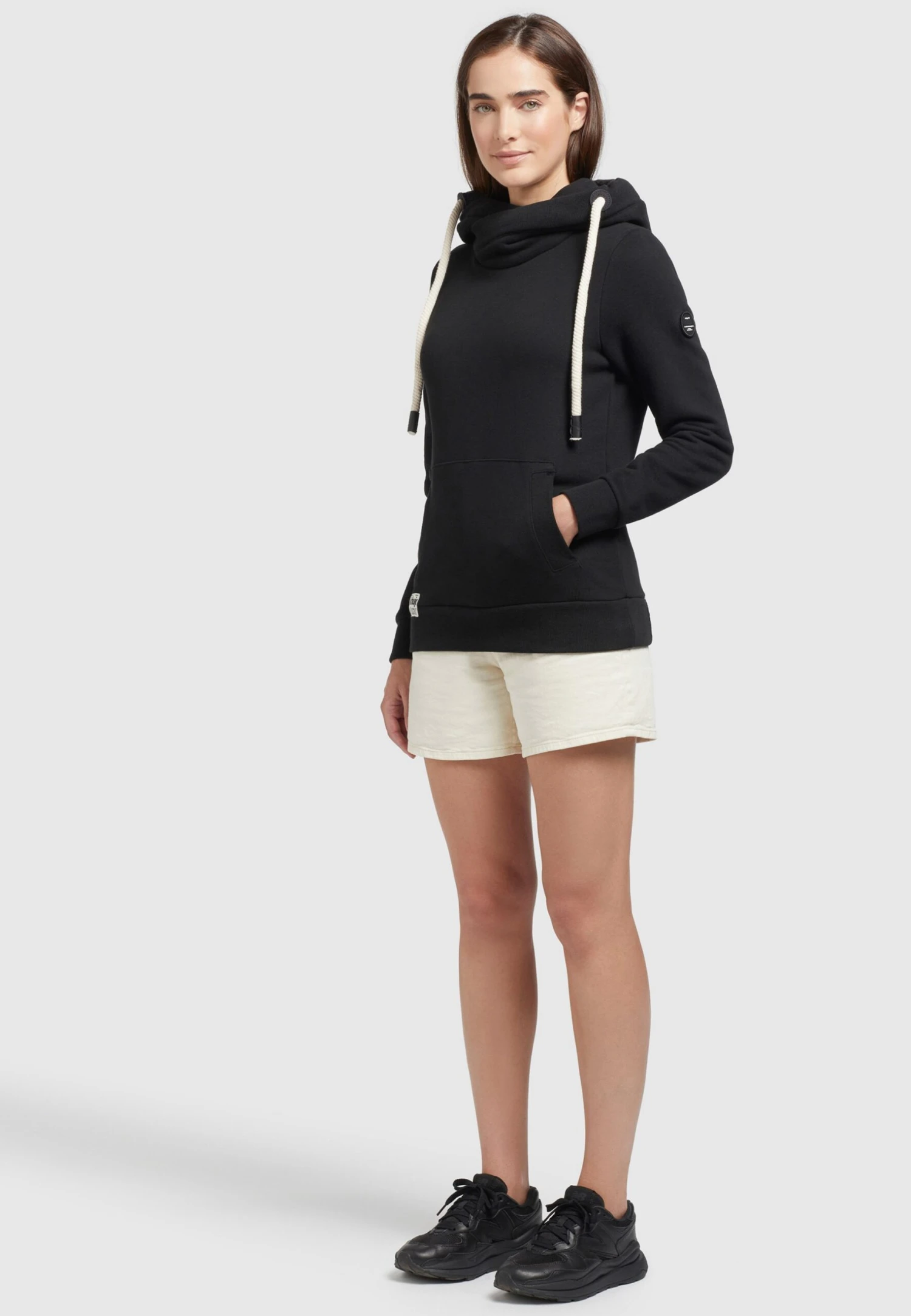 Khujo Rhabea - Hoodie - Schwarz 2 Khujo Rhabea - Hoodie - Schwarz - Afbeelding 2