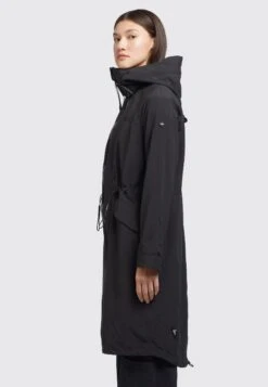 Khujo Marnia - Regenjas - Schwarz -Korting Dameskleding 608c8a4953444ff1a0e8d122007954b4