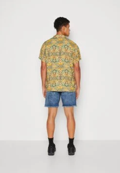 Kaotiko Shirt Jordania Unisex - Overhemdblouse - Mustard -Korting Dameskleding 69b09e957bd141f38c758deb319b3dbf