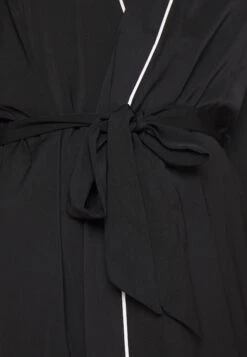 Anna Field Amanda Satin Dressing Gown - Badjas - Black -Korting Dameskleding 76ccbeb28855490c87e470ed3917648a