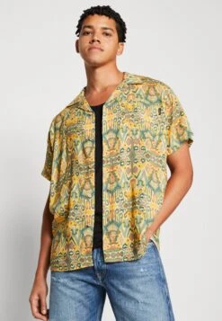 Kaotiko Shirt Jordania Unisex - Overhemdblouse - Mustard -Korting Dameskleding 9f8a8bc2b41949e5a6160e2b7432e5b0