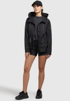 Khujo Debby - Lichte Jas - Schwarz -Korting Dameskleding a8b4b44fe8bb4fa1b55ba28f11c69714