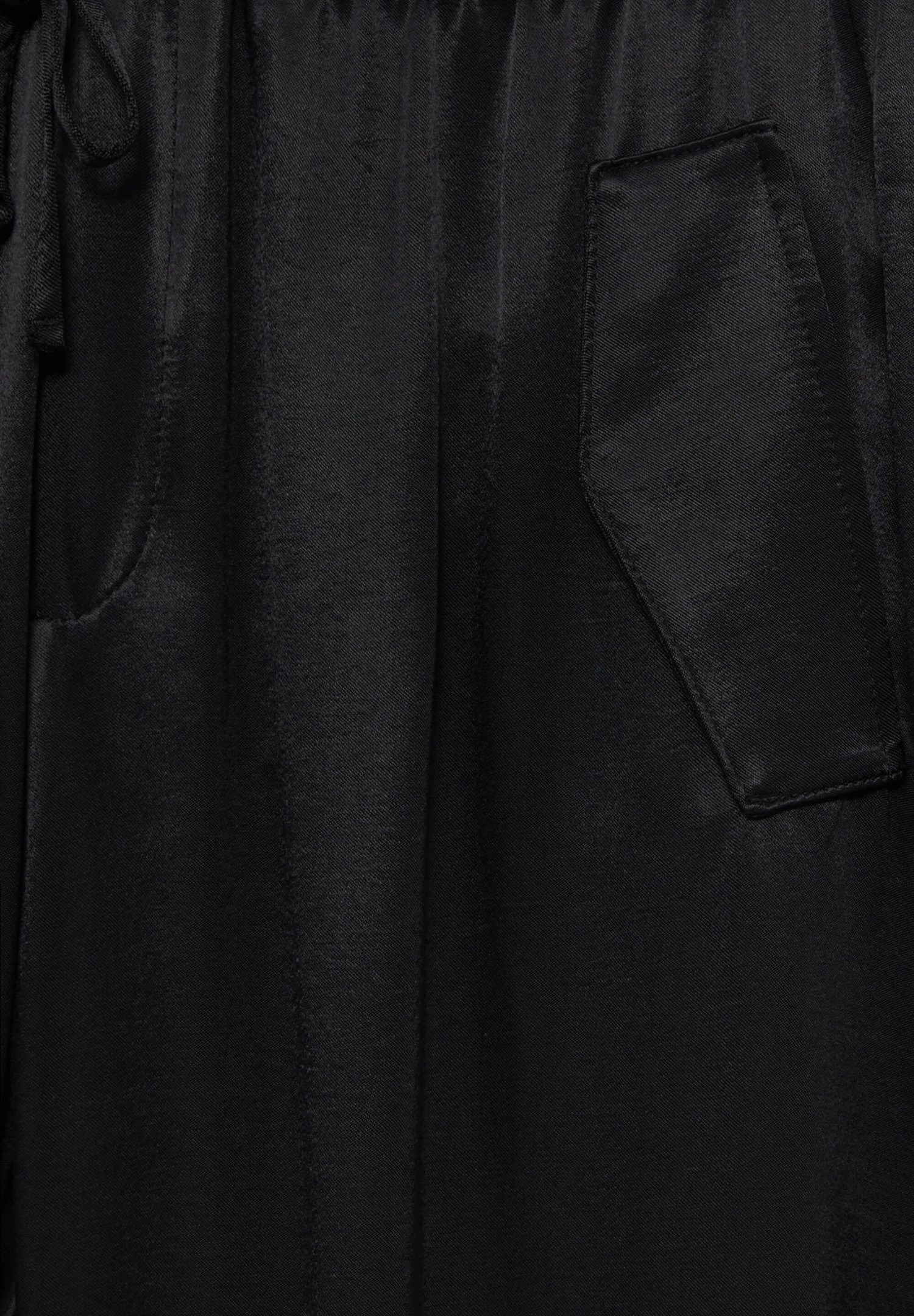 PULL & BEAR Satin Parachute - Broek - Mottled Black 6 PULL & BEAR Satin Parachute - Broek - Mottled Black - Afbeelding 6