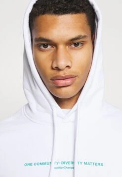 YOURTURN Unisex - Hoodie - White -Korting Dameskleding cc02735d57e34d6bb55d6134f1e64301