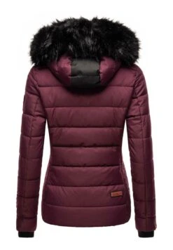 Marikoo Unique - Winterjas - Dark Red Melange -Korting Dameskleding cd9189bacada401fa754f854e9f94e96