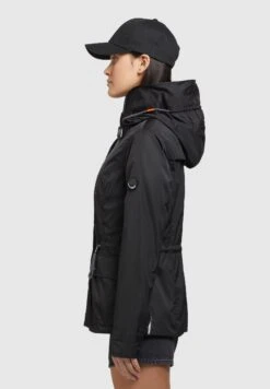 Khujo Debby - Lichte Jas - Schwarz -Korting Dameskleding d06ded5380c84ed8bf451c10b4da8e49