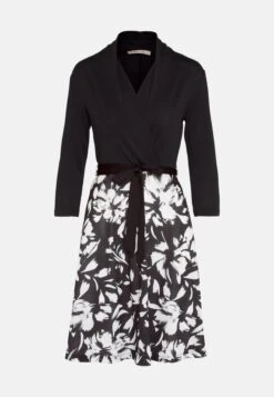 Anna Field Jerseyjurk - Black/White -Korting Dameskleding dbc57471fde445fe8345ef22d822f1a4