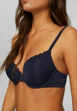ESPRIT Feminine Sexy Padded Bra - Beugel Bh - Navy -Korting Dameskleding df4043a328bd4f959e8ab136e4dd7bd4