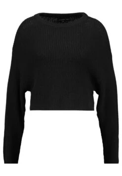 Even&Odd Cropped Jumper - Trui - Black 10 Even&Odd Cropped Jumper - Trui - Black -Korting Dameskleding e85001ce9542453992838447401a35e8