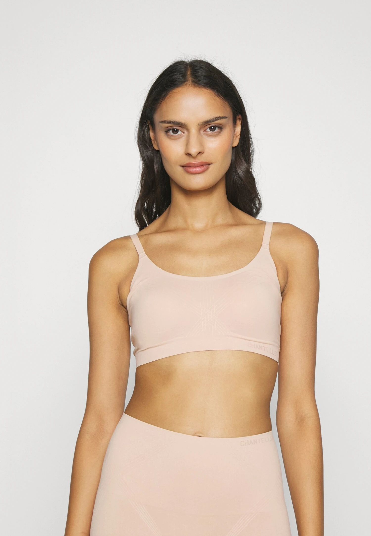 Chantelle Smooth Comfort Wirefree Bra - Bustier - Sirocco 1 Chantelle Smooth Comfort Wirefree Bra - Bustier - Sirocco