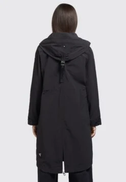 Khujo Marnia - Regenjas - Schwarz -Korting Dameskleding f756a999df9b43cb87763ca0e4026062