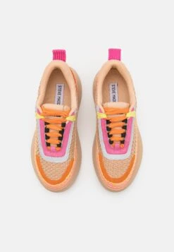 Steve Madden Doubletake - Sneakers Laag - Natural/Orange -Korting Dameskleding f8cd11c6508f42b4bcdc93cee3b19804
