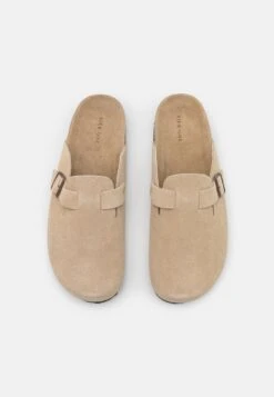 Pier One Leather Unisex - Pantoffels - Beige 9 Pier One Leather Unisex - Pantoffels - Beige -Korting Dameskleding fb9c0aed91d14aa2a90f9e1af6a1df5d