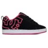 DC SHOES Court Graffik - Sneakers Laag - Black/Pink Stencil