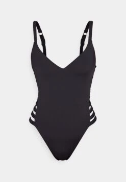 Seafolly Collective Gathered Strap One Piece - Badpak - Black -Korting Dameskleding ff8c58615b294aa69d87616f51aadabc